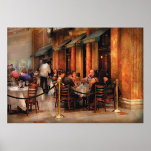 City - Venetian - Dining at the Palazzo Poster