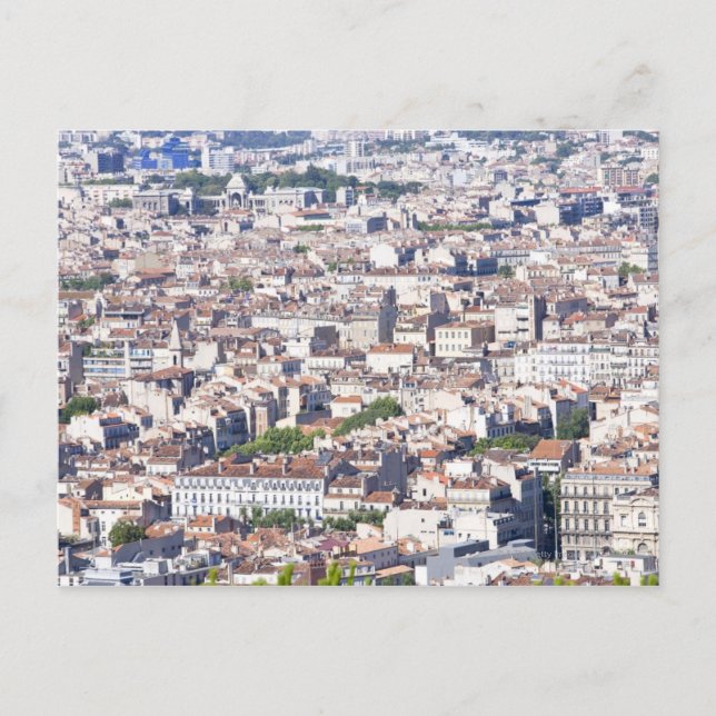 City View in Marseille Postcard (Front)