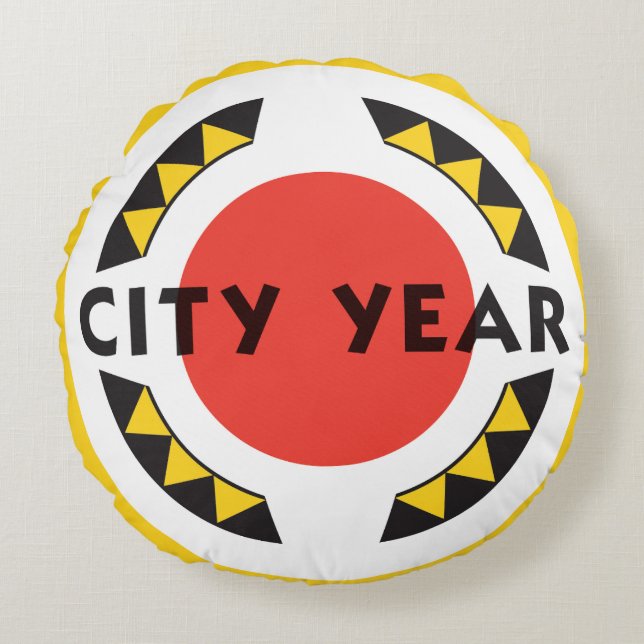 City Year Logo Pillow (Front)