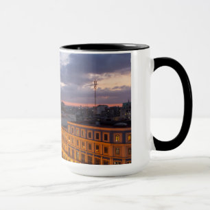Cityscape at sunset, Havana, Cuba Mug