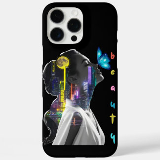 Cityscape Beauty woman, woman day iPhone 16 Pro Max Case