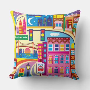 Cityscape Colours Cushion