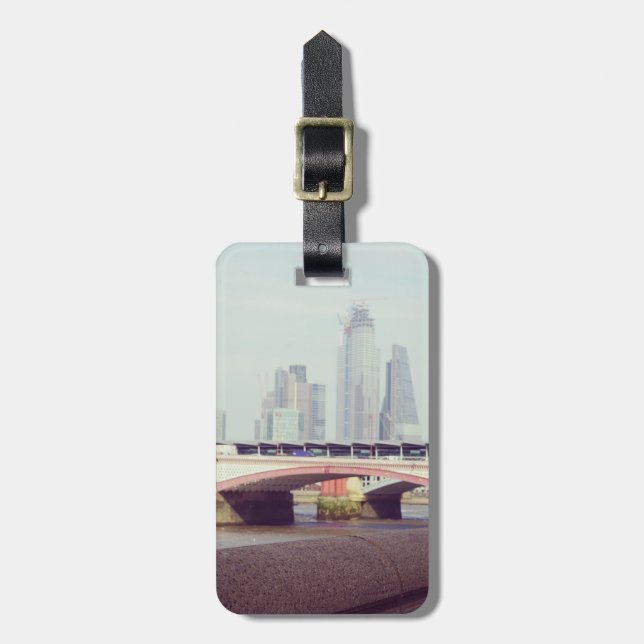 Cityscape Luggage Tag (Front Vertical)