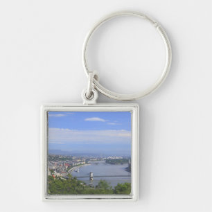 Cityscape of Budapest Key Ring