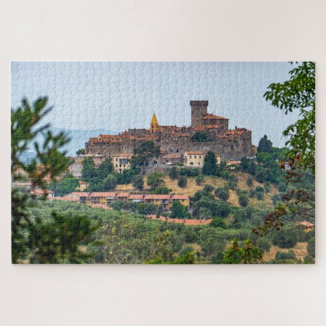 Cityscape of Capalbio, Tuscany, Italy Jigsaw Puzzle (Horizontal)