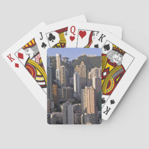 Cityscape of Hong Kong, China Playing Cards