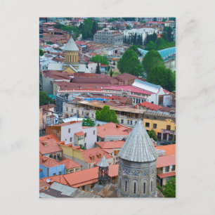Cityscape of Tbilisi Postcard