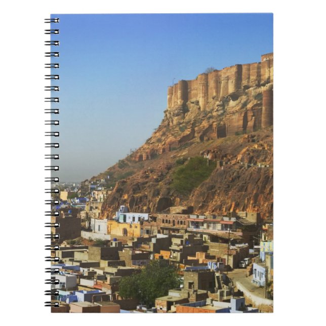 Cityscape of the Blue City with Meherangarh, the Spiral Notebook (Front)