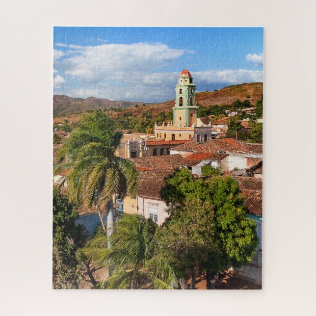Cityscape of Trinidad, Cuba. Jigsaw Puzzle (Vertical)