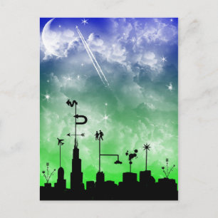 CityScape Postcard