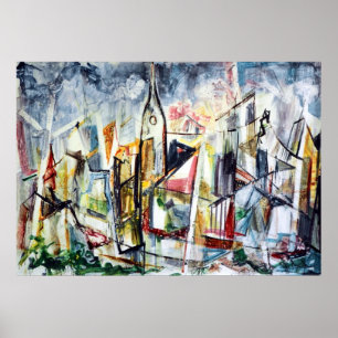 Cityscape Poster