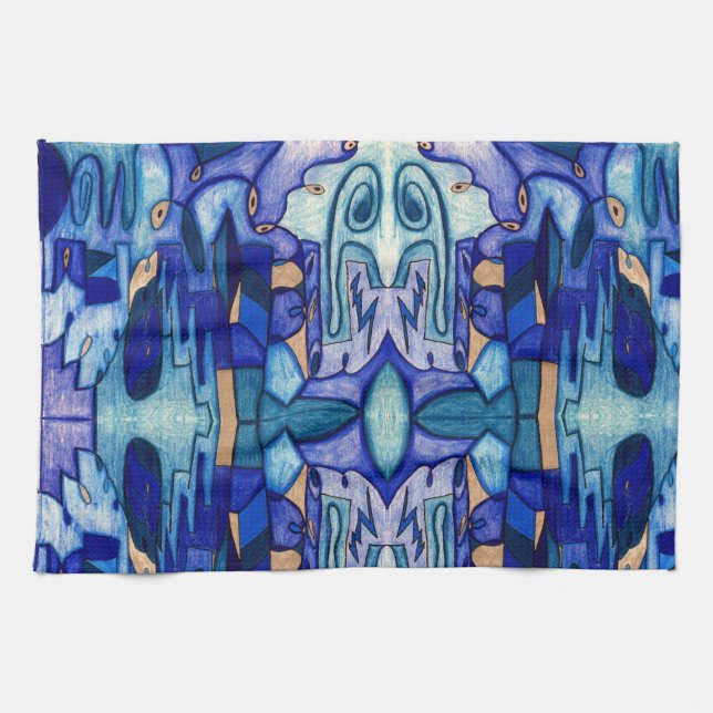 Cityscape Tea Towel (Horizontal)