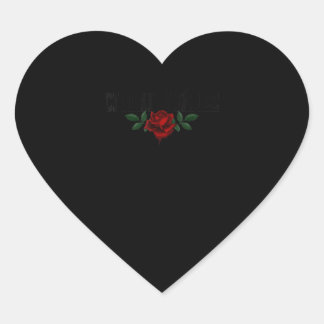 ciudad juárez chihuahua mexico rose heritage heart sticker