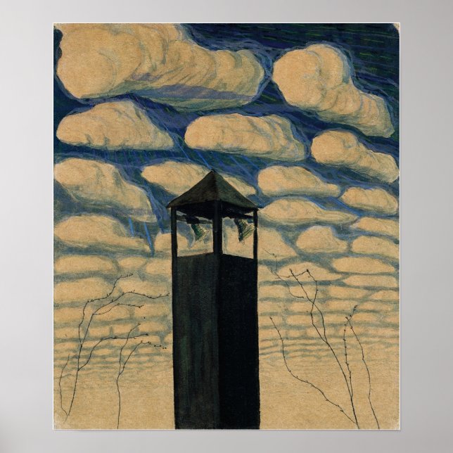 Ciurlionis - Spring Motif II 1907 Poster (Front)