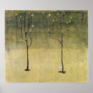 Ciurlionis - Winter Motif 1907 Poster