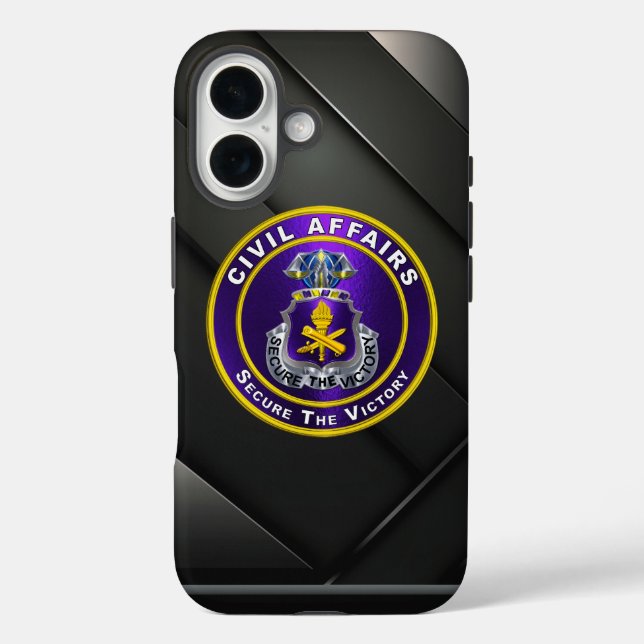 Civil Affairs Case-Mate iPhone Case (Back)