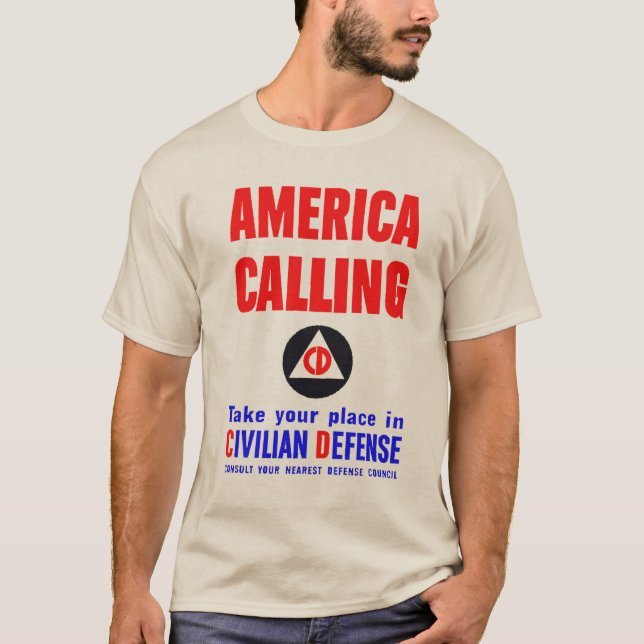 Civil defence t-shirt (Front)