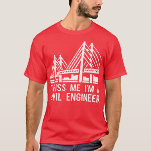 Civil Engineer Bridge Design Engineering T-Shirt