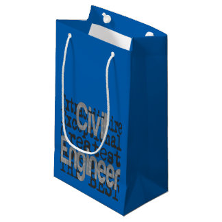 Civil Engineer Extraordinaire Small Gift Bag