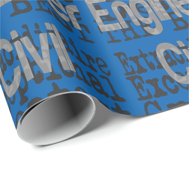 Civil Engineer Extraordinaire Wrapping Paper (Roll Corner)