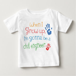 Civil Engineer (Future) Infant Baby T-Shirt