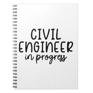 Civil Engineer in progress Notebook