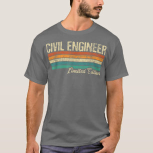 Civil Engineer Ltd EditionBridge Builder Engineeri T-Shirt