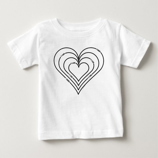 Civil Engineering Heart Baby T-Shirt (Front)