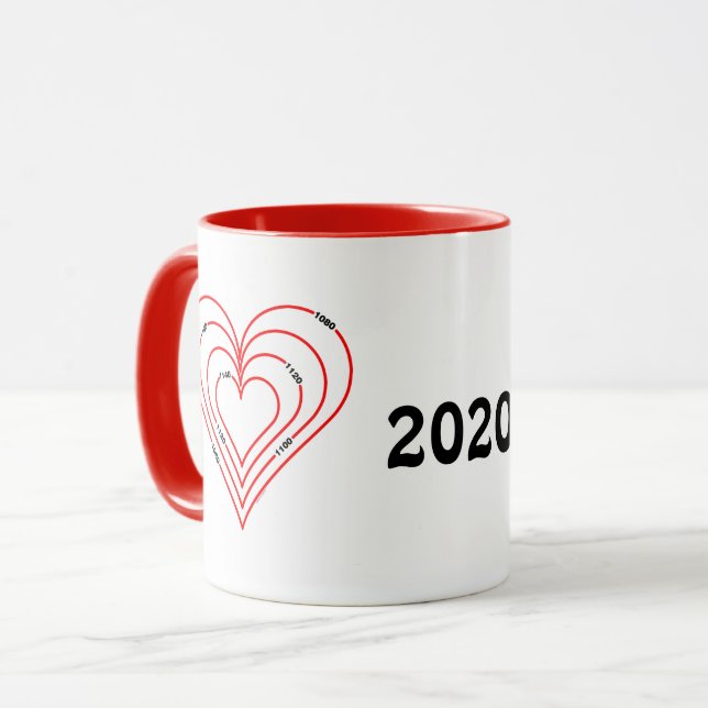 Civil Engineering Heart Mug (Front Left)
