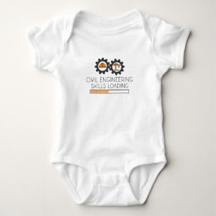 Civil Engineering Skills Loading Civil Engineer Baby Bodysuit