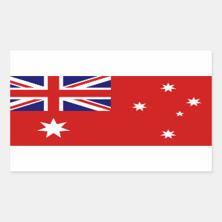 Civil Ensign of Australia Rectangular Sticker