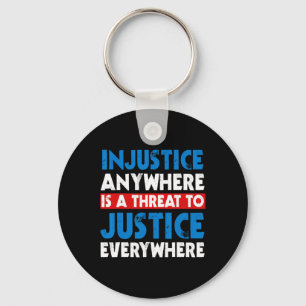 Civil Rights Movement Slogan Mlk Day Outfit Africa Key Ring