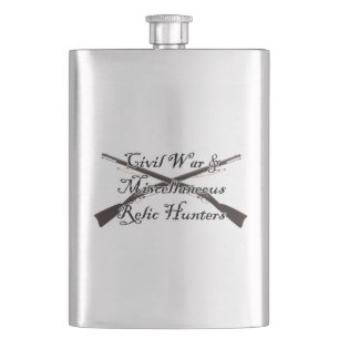 civil war and misc relic hunters flask