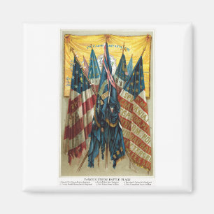 Civil War Battle Flags no.3 Magnet