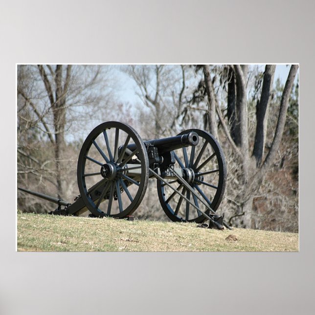 Civil War Cannon Poster (Front)