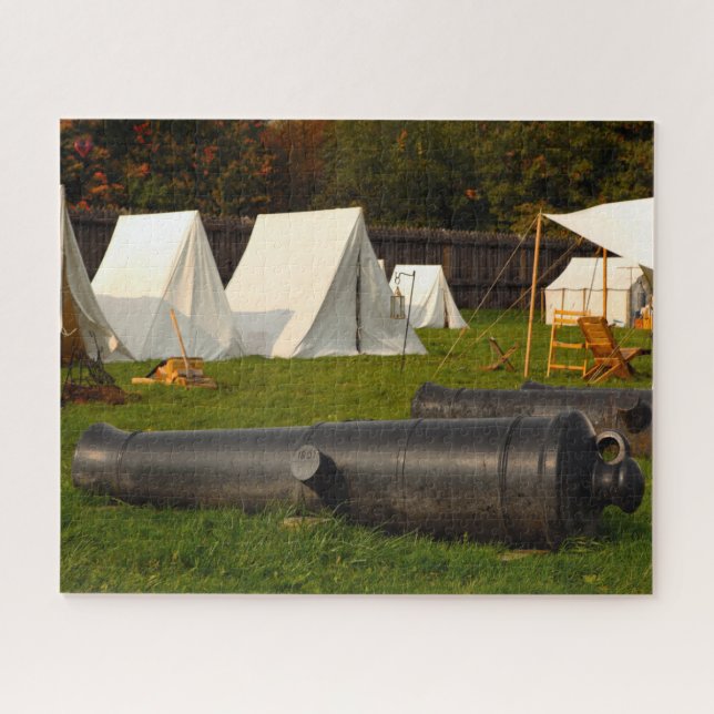 Civil War Cannons Jigsaw Puzzle (Horizontal)