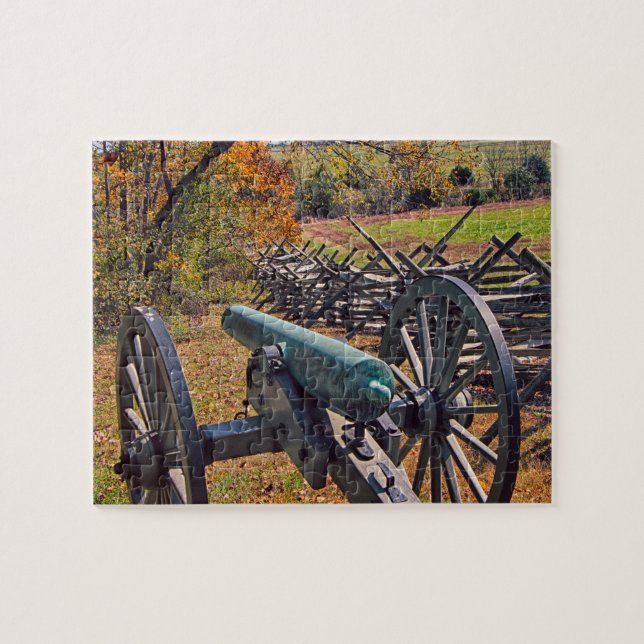 Civil War Cannons Jigsaw Puzzle (Horizontal)