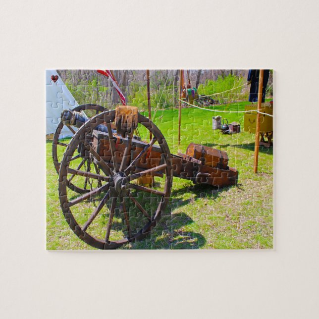 Civil War Cannons Jigsaw Puzzle (Horizontal)