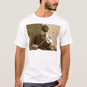 Civil War Fiddle Player T-Shirt