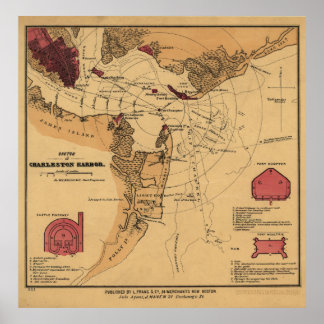 Civil War Fort Sumter Poster