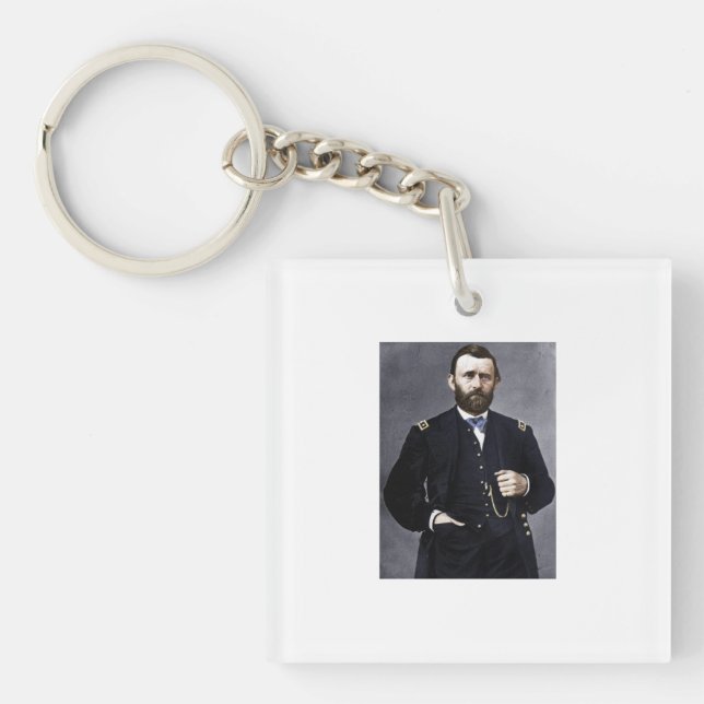 Civil War General Grant Key Ring (Front)