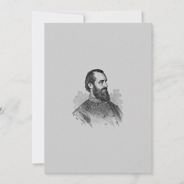 Civil War General Invitation (Front)