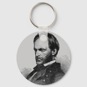 Civil War General Key Ring