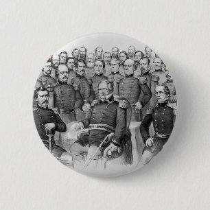 Civil War Generals of the Union button