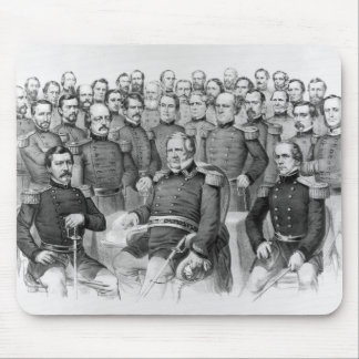 Civil War Generals of the Union mousepad