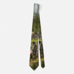 Civil War - Gettysburg camp of Captain Huft 1865 Tie
