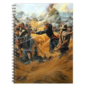 Civil War Gettysburg the Wheatfield Notebook