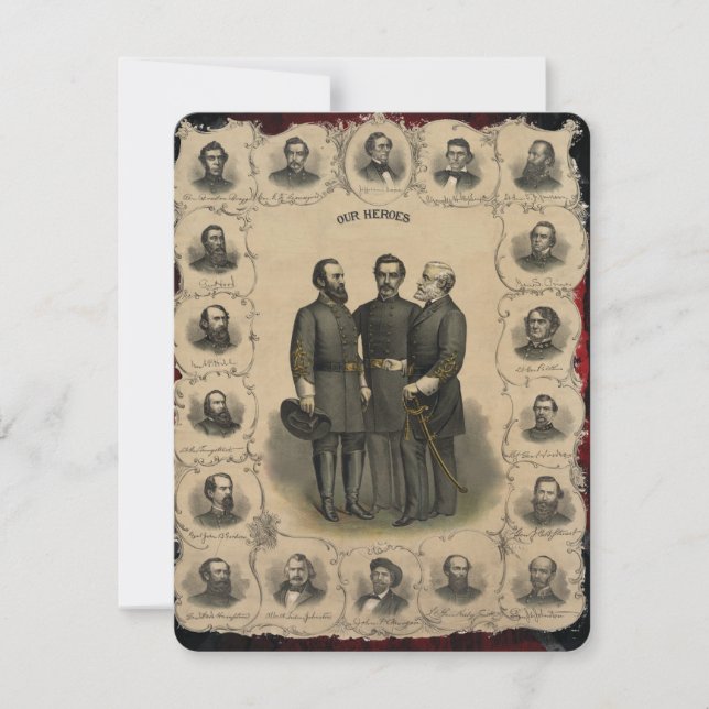 Civil War Heroes (Front)