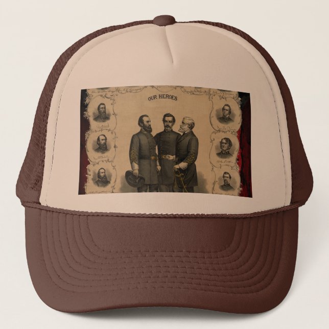 Civil War Heroes Trucker Hat (Front)