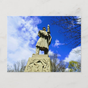 Civil War Memorial, Malden, MA Postcard